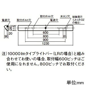 パナソニック 一体型LEDベースライト ≪iDシリーズ≫ 40形 直付型 ウォールウォッシャ 一般タイプ XFX450WEDLE9