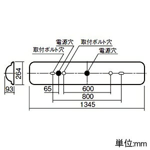 パナソニック 一体型LEDベースライト ≪iDシリーズ≫ 40形 直付型パネル付タイプ HACCP向け照明器具クリーンフーズシリーズ 省エネタイプ XFX430ZHNLE9 [2]