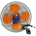 プロモート 壁掛扇 羽根径45cm 有線リモコンタイプ 風量3段階調節 樹脂製羽根 P-450K