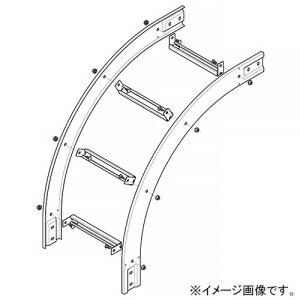 ネグロス電工 インサイド・アウトサイドベンドラック QRタイプ 組立式 幅400mm ステンレス製 S-QRIO-40