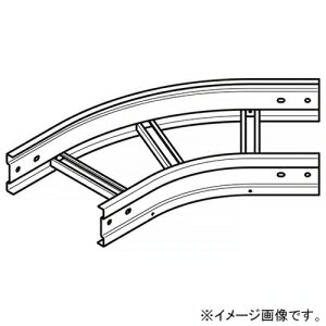 ネグロス電工 水平ベンドラック QRタイプ 角度45° BLC方式 組立式 幅300mm S-QRA345