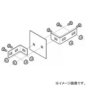 ネグロス電工 口径違い金具 SR・QRタイプ 幅100mm 標準塗装仕様 QSRR10
