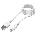 多摩電子工業 ライトニングケーブル ロングライフケーブル USB-A-Lightningコネクタ ケーブル長2m ホワイト TH281L20W(2)