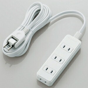Other - ELECOM 電源タップ スタンダードタイプ 2ピン 4個口 180°スイングプラグ コード長3m T-S02N-2430WH