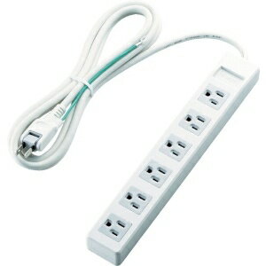 Other - ELECOM 3ピンプラグ対応タップ 3ピン 6個口 180°スイングプラグ コード長2.5m T-T1A-3625WH