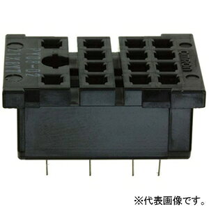 【仕様】●メーカー:オムロン●型番:PY0802●商品名:裏面接続ソケット 8ピン プリント基板用端子●共用ソケット●裏面接続●ピン数:8ピン●端子形状:プリント基板用端子●定格通電電流(A):7●絶縁抵抗(MΩ):100以上(DC500V絶縁抵抗計にて)●耐電圧:端子間 AC1500V 1min●質量(g):約8●RoHS適合品