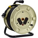 日動工業 電工ドラム アースなし 極太電線 20m NNP-204F