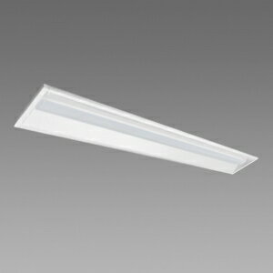 ホタルクス(NEC) LED一体型ベースライト 《防災用Nuシリーズ》 40形 埋込下面開放タイプ 220mm幅 4000lm 固定出力方式 FLR40×2灯相当 昼白色 MQEB4103/40NA-N8