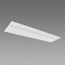 ホタルクス(NEC) 【お買い得品 10台セット】 LED一体型ベースライト 《防災用Nuシリーズ》 40形 埋込下面開放タイプ 300mm幅 4000lm 固...