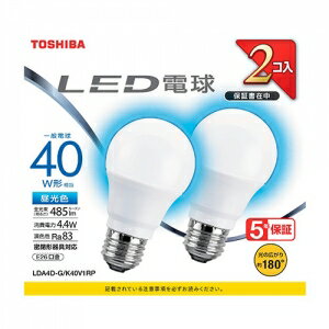  LEDŵ A ŵ 40W ۸  E26 2P LDA4D-G/K40V1RP