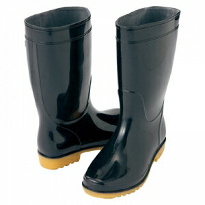 アイトス 衛生長靴 耐油底 サイズ25.5cm 総丈302mm±3mm ブラック AZ4438_010_25.5