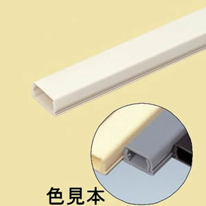 未来工業 プラモール VVFケーブル用モール 2号 グレー PML-2G...