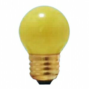 アサヒ 【お買い得品 50個セット】 サイン用 G40 110V7W 口金:E26 イエロー G40E26110V-7W(Y)_50set
