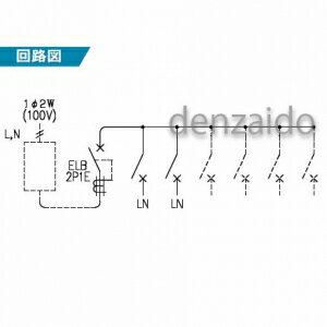 パナソニック スタンダード住宅分電盤 リミッタースペース付 出力電気方式単相2線 露出形 ヨコ1列 回路数2+回路スペース4 30A 《スッキリパネルコンパクト21》 BQWB32324