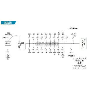 パナソニック 太陽光発電システム・電気温水器・IH対応住宅分電盤 センサーユニット用電源ブレーカ内蔵 出力電気方式単相3線100/200V用 露出・半埋込両用形 回路数18+回路スペース1 フリースペース付 100A 《コスモパネルコンパクト21》 BQEF810181A4