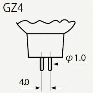 ウシオ ダイクロイックミラー付ハロゲンランプ JRφ35 12V 35W形 広角 GZ4口金 JR12...