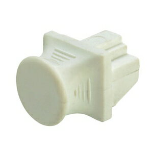 ジェフコム モジュラージャックキャップ 白 入数:50個/袋入 MJC-JC