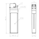 パナソニック電工 ガス当番都市ガス(軽いガス)用テストガス SH8221