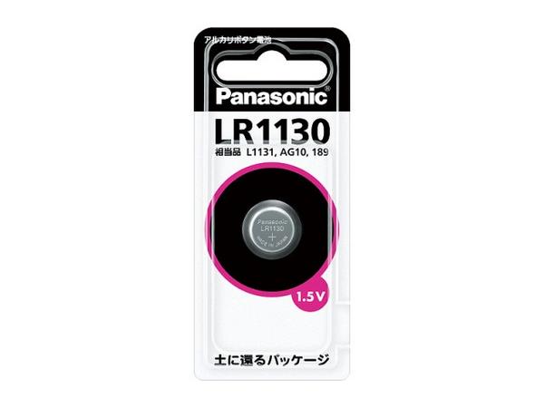 パナソニック アルカリボタン電池 LR1130P