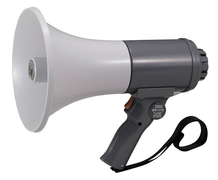 TOA 抗菌仕様中型防滴メガホン 15W ER-1115