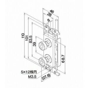 明工社 ML医用接地端子 チョコ ML1415C