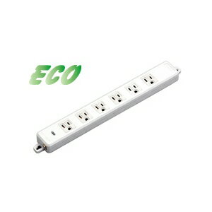 明工社 横形OA接地タップ 6コ口 パイロットランプ、マグネット付 VCTFコード5m 接地プラグ付 MR7706TJ5