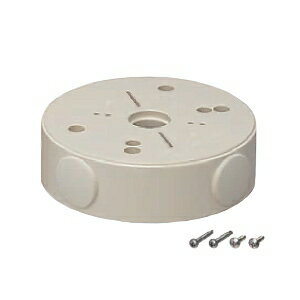 未来工業 【お買い得品 10個セット】 ポリ台 1～4方露出配 ミルキーホワイト POW-130CM_10set