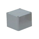 未来工業 プールボックス 正方形 ノックなし 300×300×300 グレー PVP-3030