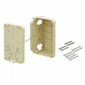 未来工業 プラ直角サポート 取付板用 ミルキーホワイト全関東電気工事協会「優良機材推奨認定品」 B-2PRAM-Z