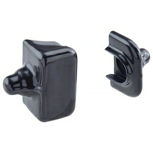 ネグロス電工 両面立上りカバー止め金具用保護キャップ ARタイプ 黒 CVVBCW