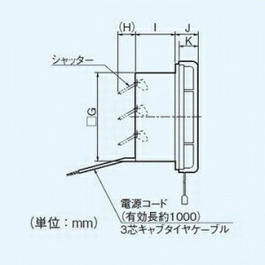 パナソニック 浴室用換気扇 同時給排形 プロペラファン 埋込寸法:200mm角 FY-15BAA2