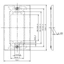 パナソニック フルカラー 新金属カバープレート 1連用 取付枠付 WN7591 3