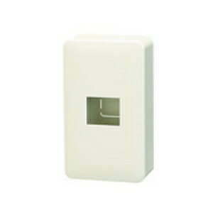 パナソニック フルカラー モダン薄型露出増設ボックス 1コ用 ミルキーホワイト WV7011W