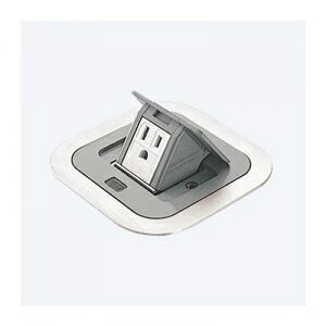 パナソニック F型アップコン 角型 電源用 安全扉付接地コンセント 1コ口 グレー 15A 125V DU1302HT