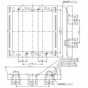 パナソニック プレート用継枠 スクエアプレート用 2連用 厚さ 12mm ベージュ WT8172F