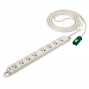 パナソニック ハーネス用OAタップ 接地2P抜け止め式 電源表示ランプ付 8コ口 ケーブル長5m 15A 125V グ..