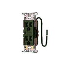明工社 ML医用接地埋込ダブルコンセント C形 通電表示ランプ付 15A 125V 緑 ML1272T3M(3)
