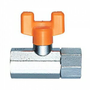 三栄水栓製作所 メネジボールバルブ ハンドルワンタッチ着脱タイプ 呼び:13 V65-13