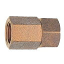 三栄水栓製作所 回転ニップル ナット回転式 呼び20(Rc3/4)×20(Rc3/4) 青銅製 T811-20X20