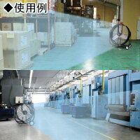 ナカトミ大型工場扇ビッグファン羽根径100cm全閉式上下首振調節可能アルミ3枚羽根BF-100V