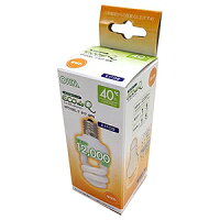 オーム電機(OHM)電球形蛍光灯《エコデンキュウ》スパイラル形白熱電球40W形相当電球色E17口金EFD10EL/7-E17-SPN