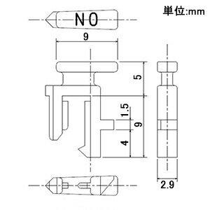 パナソニック 追加用設定子 TB11N・TB17N・TB18Nシリーズ用 入・切各1個入 TB1781