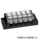 春日電機 組端子台 標準形 セルフアップタイプ 極数6 端子ねじM3.5×8 カバー・記名シール付 T1006