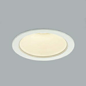 コイズミ照明 LEDベースダウンライト 防雨型 600lmクラス 白熱球60W相当 電球色(2700K) 埋込穴φ100mm 照度角65° AD43376L