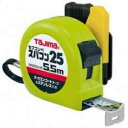 タジマ コンベックス セフコンベスパコン25 ナイロンコートテープ 長さ5.5m メートル目盛 ロックタイプ SFSP25-55BL