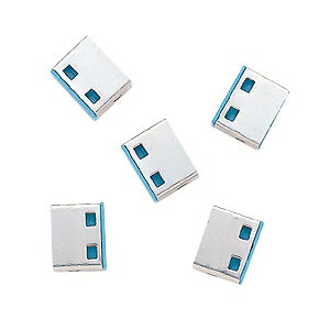 サンワサプライ 取付部品 SL-46-BL専用 ブルー 5個入 SL-46BLOP