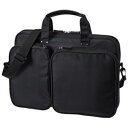 サンワサプライ 衝撃吸収PCケース シングルタイプ 13.3インチワイド対応 ショルダーベルト付 ブラック BAG-P23BK(4)