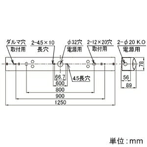 NEC 【お買い得品 10台セット】 LED一体型ベースライト 《Nuシリーズ》 20形 防雨・防湿形 直付形 トラフ形 3200lm 固定出力方式 FHF16高出力×2灯相当 昼白色 MMB2102(MP)/32N4-N8_set