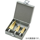 ユニカ デッキビット ツールボックスセット 回転専用 三面シャンク 3本セット(16/16/22mm) シャンク径10mm TB-51