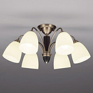 山田照明 LEDランプ交換型シャンデリア ～12畳用 非調光 LED電球7.8W×6 電球色 E26口金 ランプ付 CD-4300-L